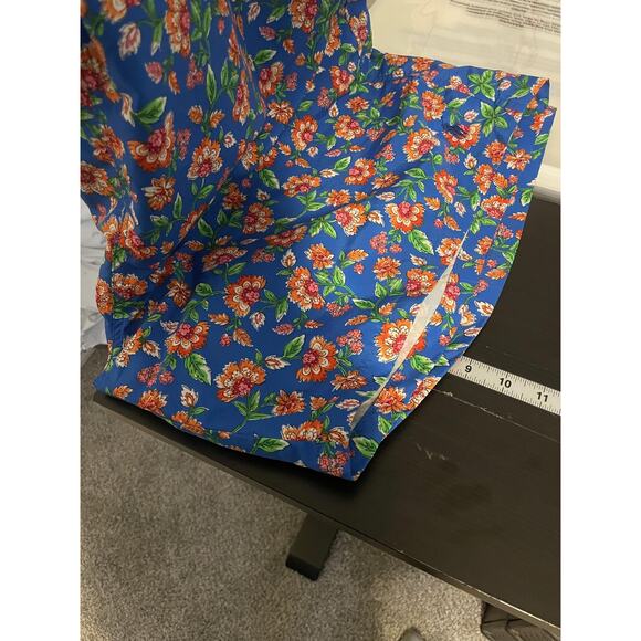 Polo Ralph Lauren Swim Trunks Mens 3XLT Blue Floral Mesh Lining Pockets Beach - Picture 8 of 9